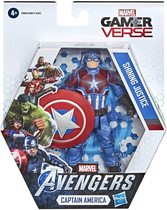 Marvel Gamerverse Captain America Shining Justice Figure
