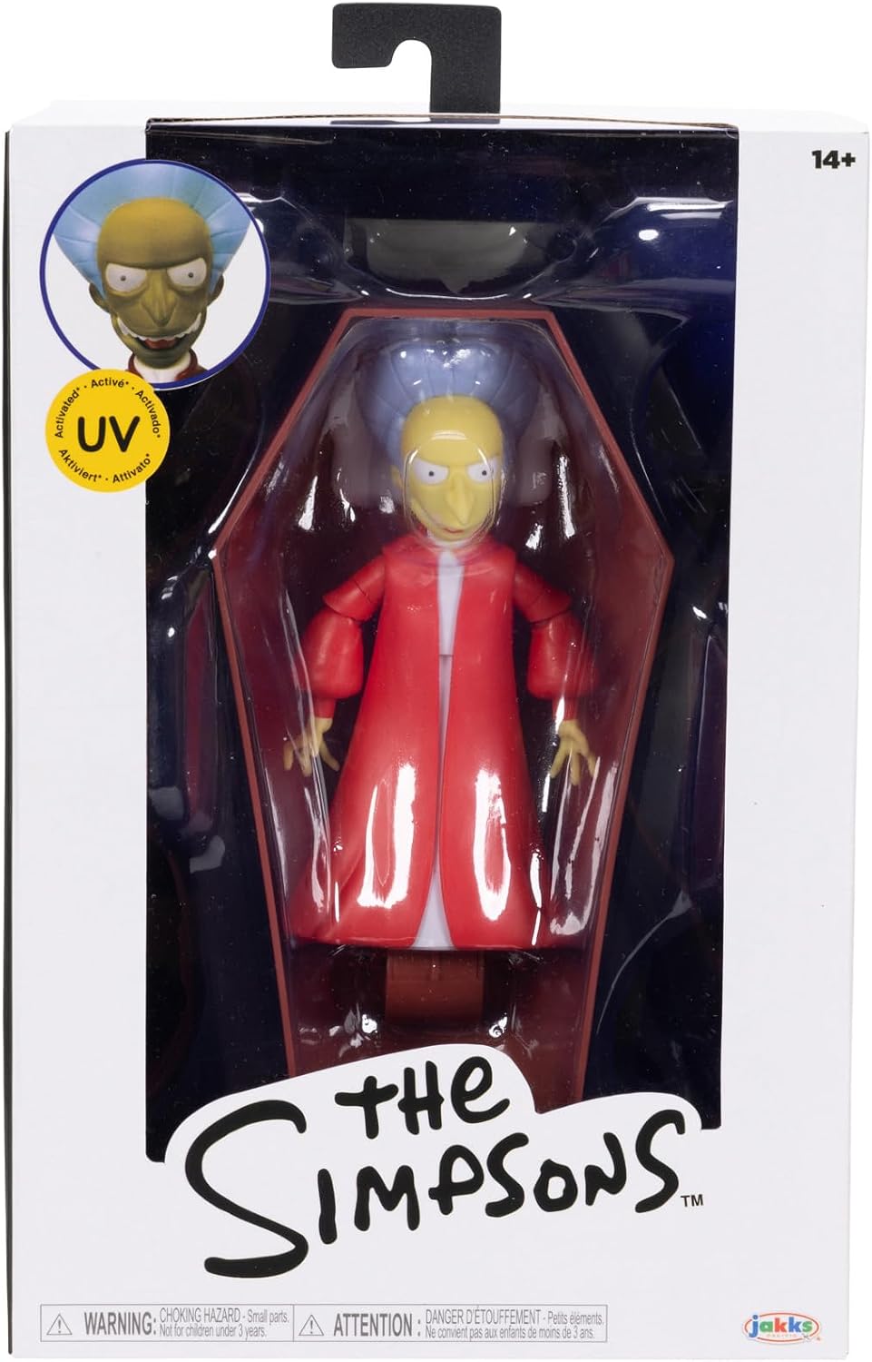 The Simpsons Premium Vampire Mr. Burns 5" Figure