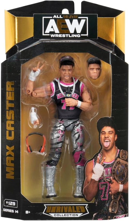 AEW Unrivaled Max Caster 14 Figure