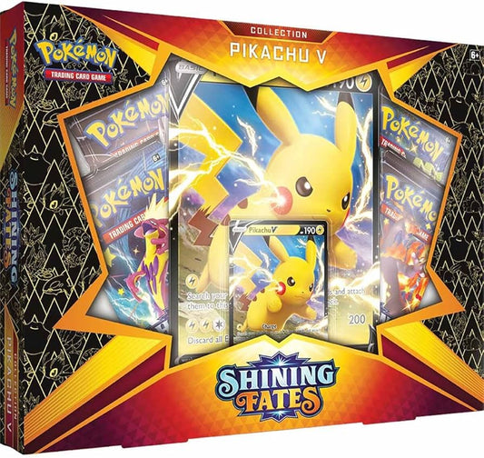 Pokemon Shining Fates Pikachu V Box