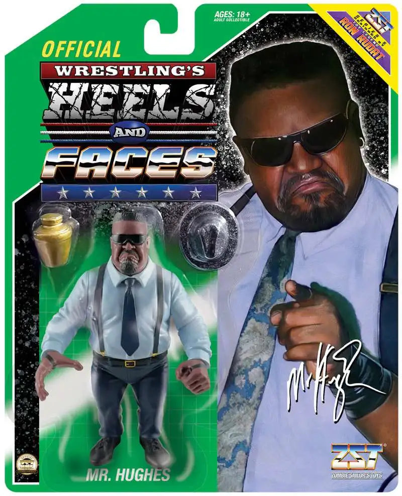 Zombie Sailor's Toys Wrestling Heels and Faces - Mr. Hughes (Green Card)