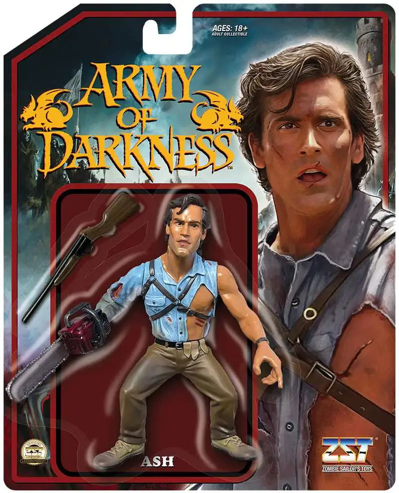 Zombie Sailor's Toys Wrestling Heels and Faces - Army of Darkness Ash (Black Card)
