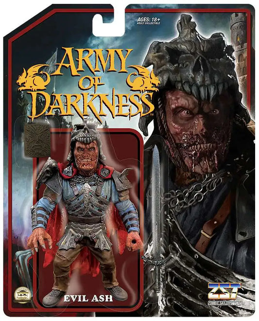 Zombie Sailor's Toys Wrestling Heels and Faces - Army of Darkness Evil Ash (Black Card)