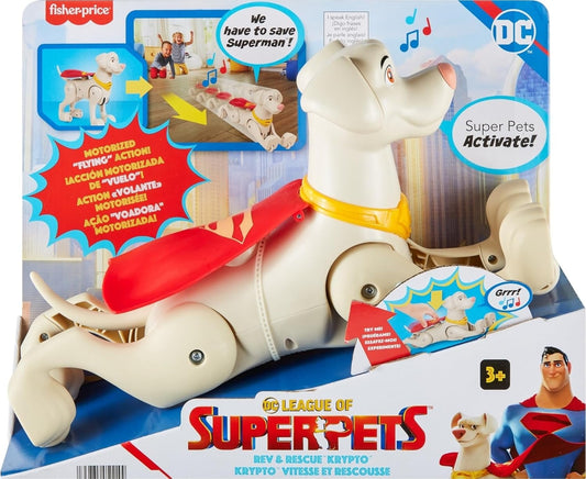 DC League of Superpets Rev and Rescue Krypto