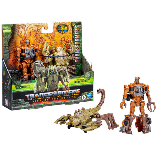 Transformers ROTB Scourge and Predacon Scorponok 2 Pack