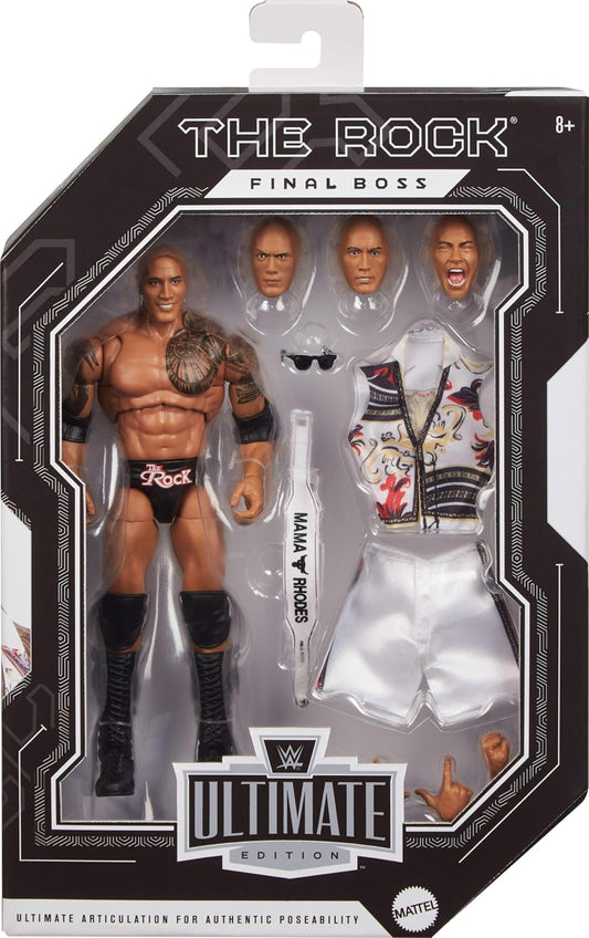 WWE The Rock Final Boss Ultimate Edition Figure