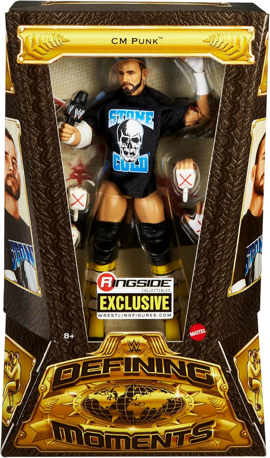 WWE CM Punk Defining Moments Elite Figure Pipe Bomb