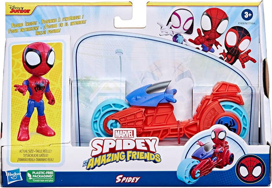 Spider-Man and his Amazing Friends Cycle and Figure Spidey