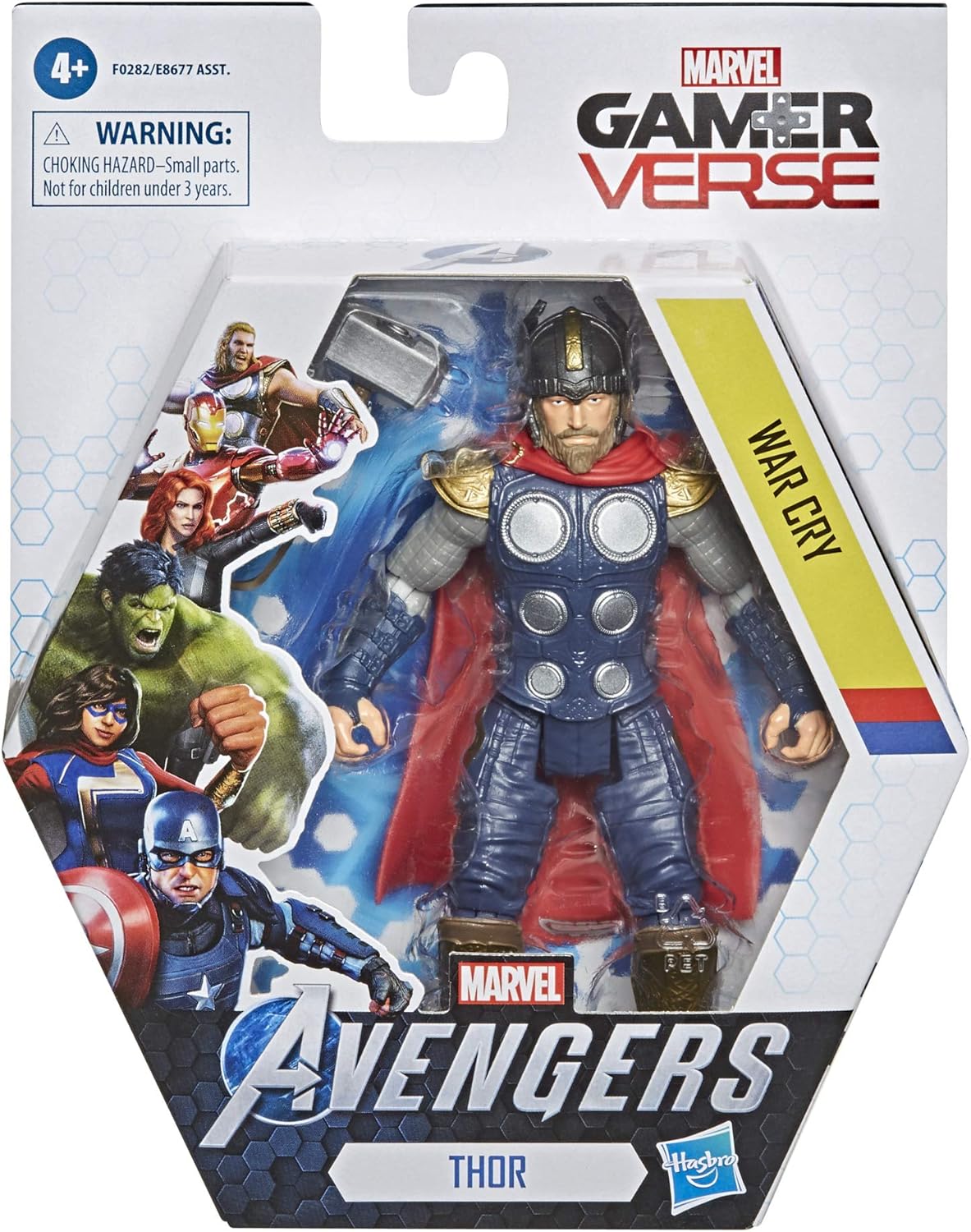 Marvel Gamerverse Thor War Cry Figure
