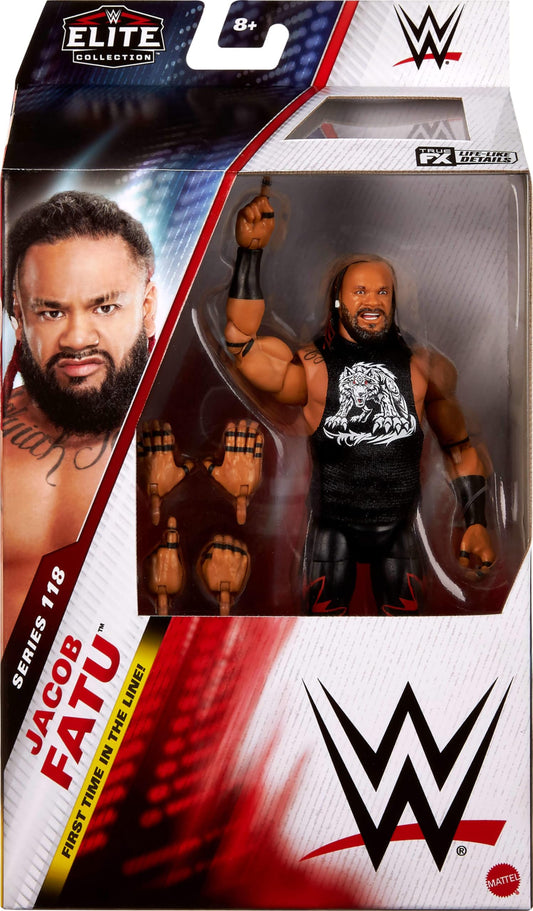 WWE Jacob Fatu Elite 118 Figure