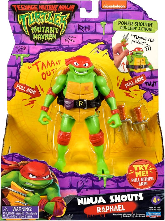 Teenage Mutant Ninja Turtles TMNT Ninja Shouts Raphael