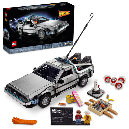 LEGO Icons Back to The Future Delorean Time Machine 10300