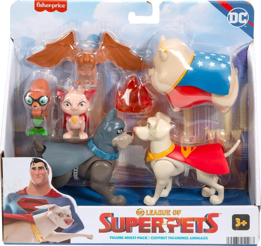 DC League of Superpets Figure Multipack