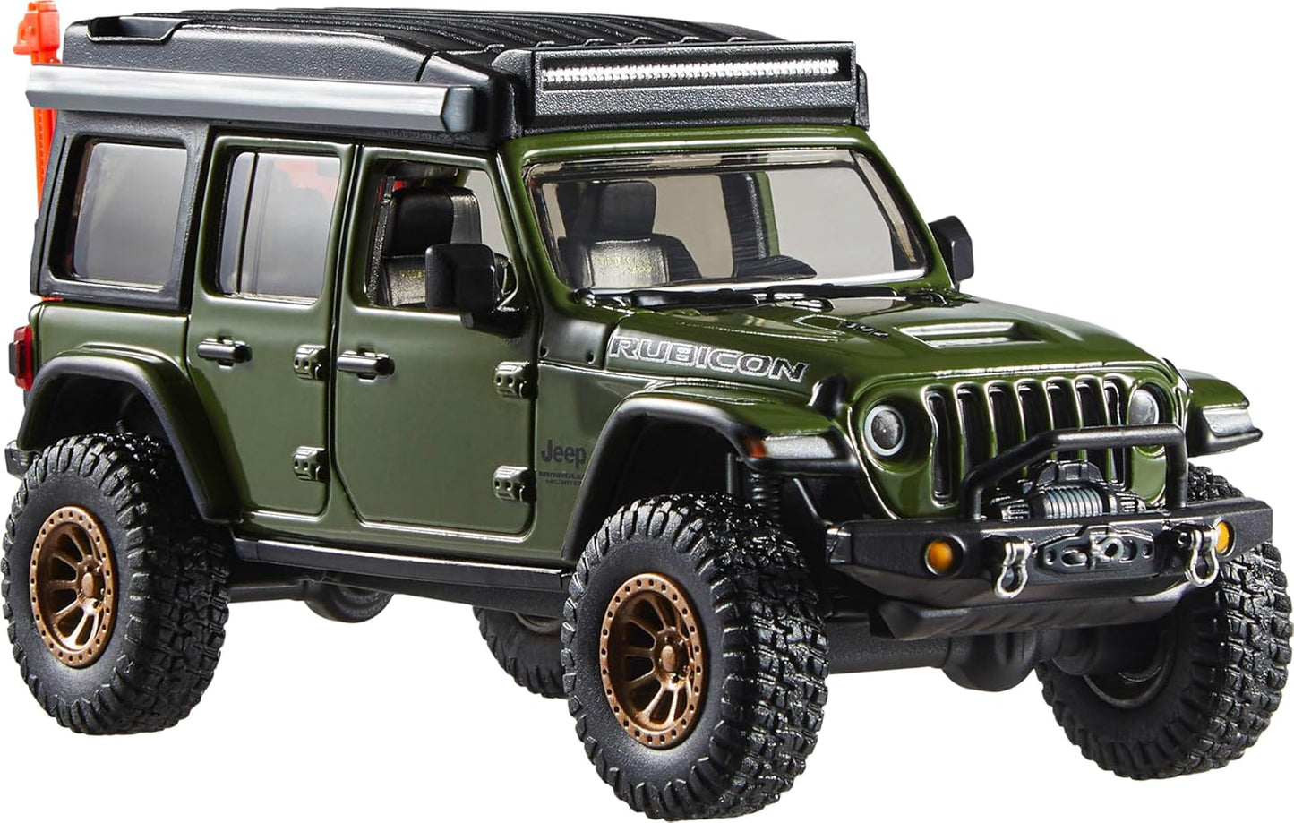 Hot Wheels Premium Jeep Wrangler 392 Rubicon Green 1:43 Scale