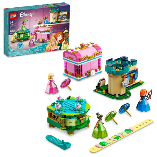 LEGO Disney Princess Aurora, Merida & Tiana’s Enchanted Creations 43203