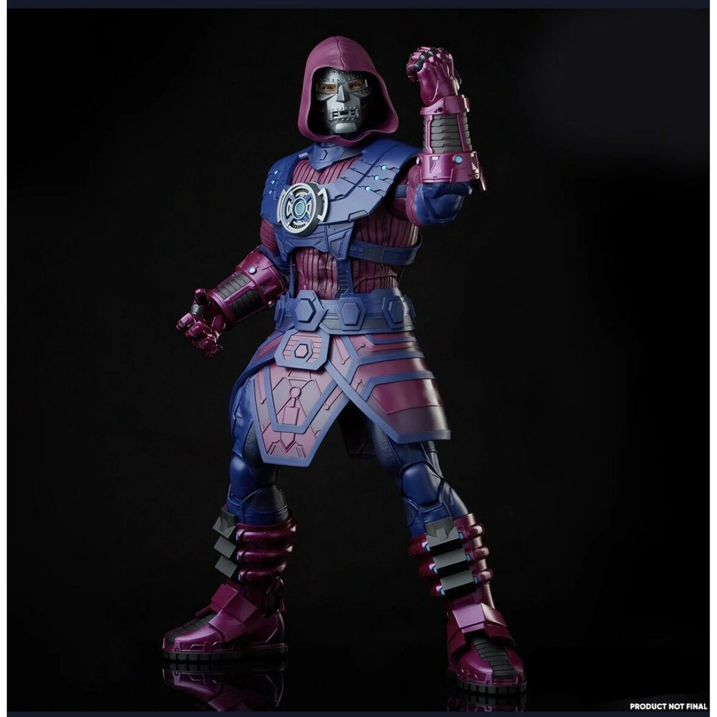 Marvel Legends Galactus with Frankie Raye (Nova), Silver Surfer, Morg, and Head of Doom by HasLab