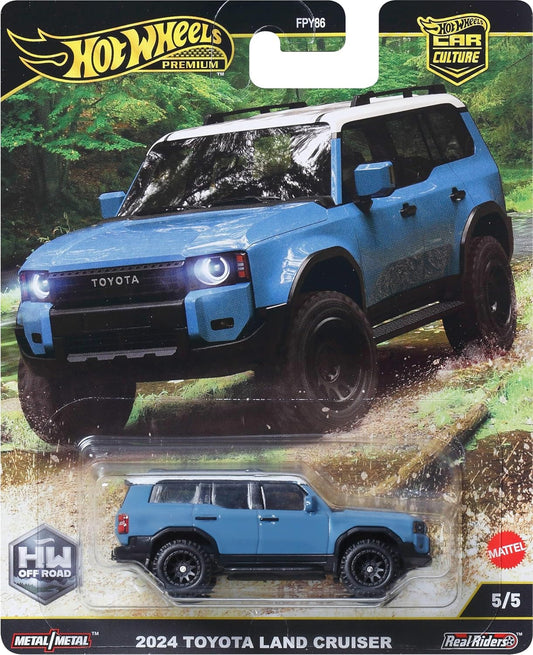Hot Wheels Premium Car Culture Off Road 2024 Toyota Land Cruiser