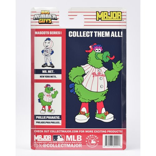 Collect Major Big Rubber Guys - Phillie Phanatic