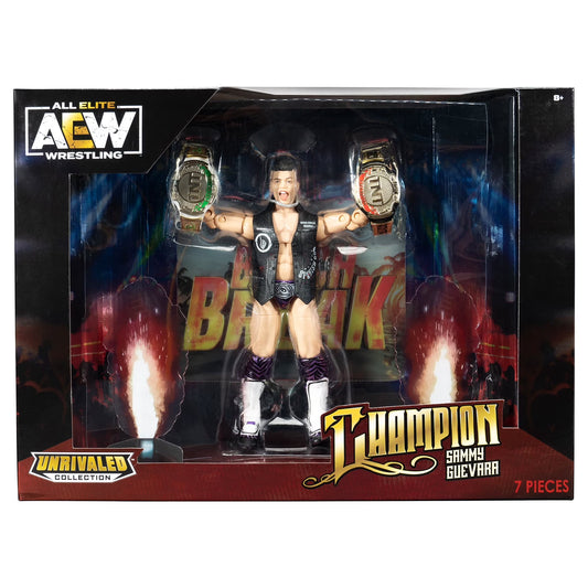 AEW Sammy Guevara TNT Champion Figure