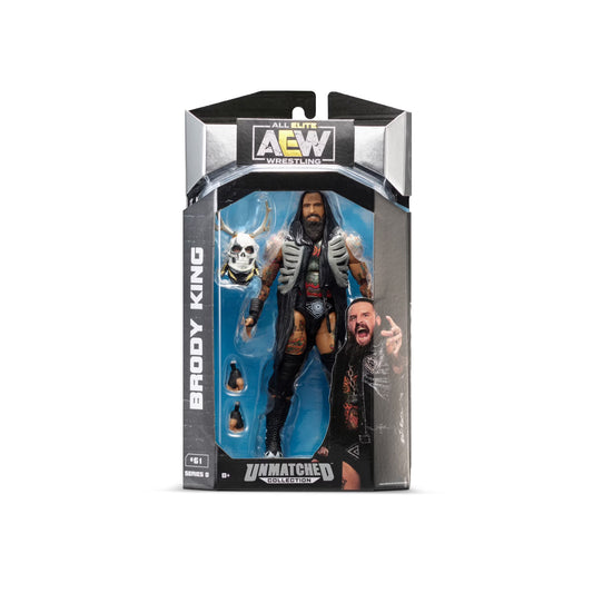AEW Brody King Unmatched Series 8 Figure