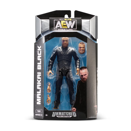 AEW Malakai Black Unmatched Series 8 Figure