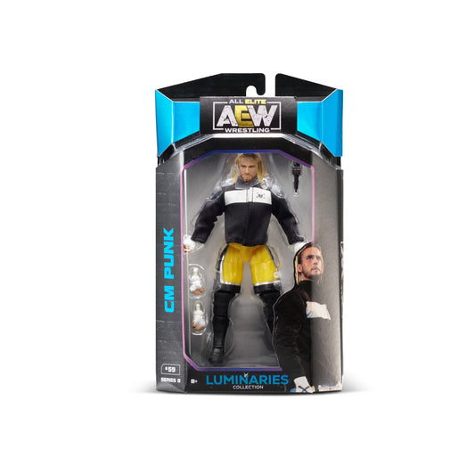 AEW CM Punk Luminaries Series 8 Figure