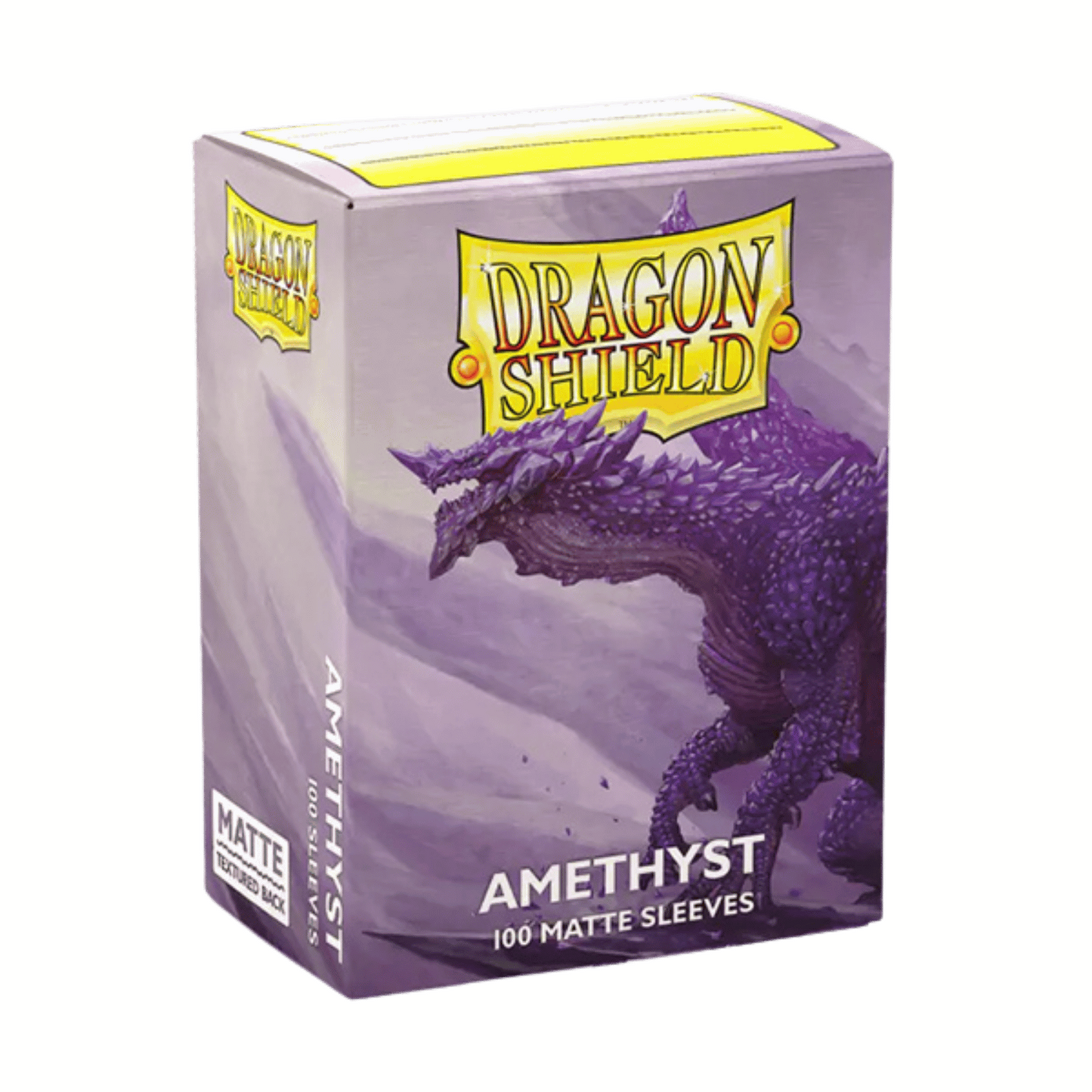Dragon Shield 100 Standard Size Card Sleeves - Amethyst Matte