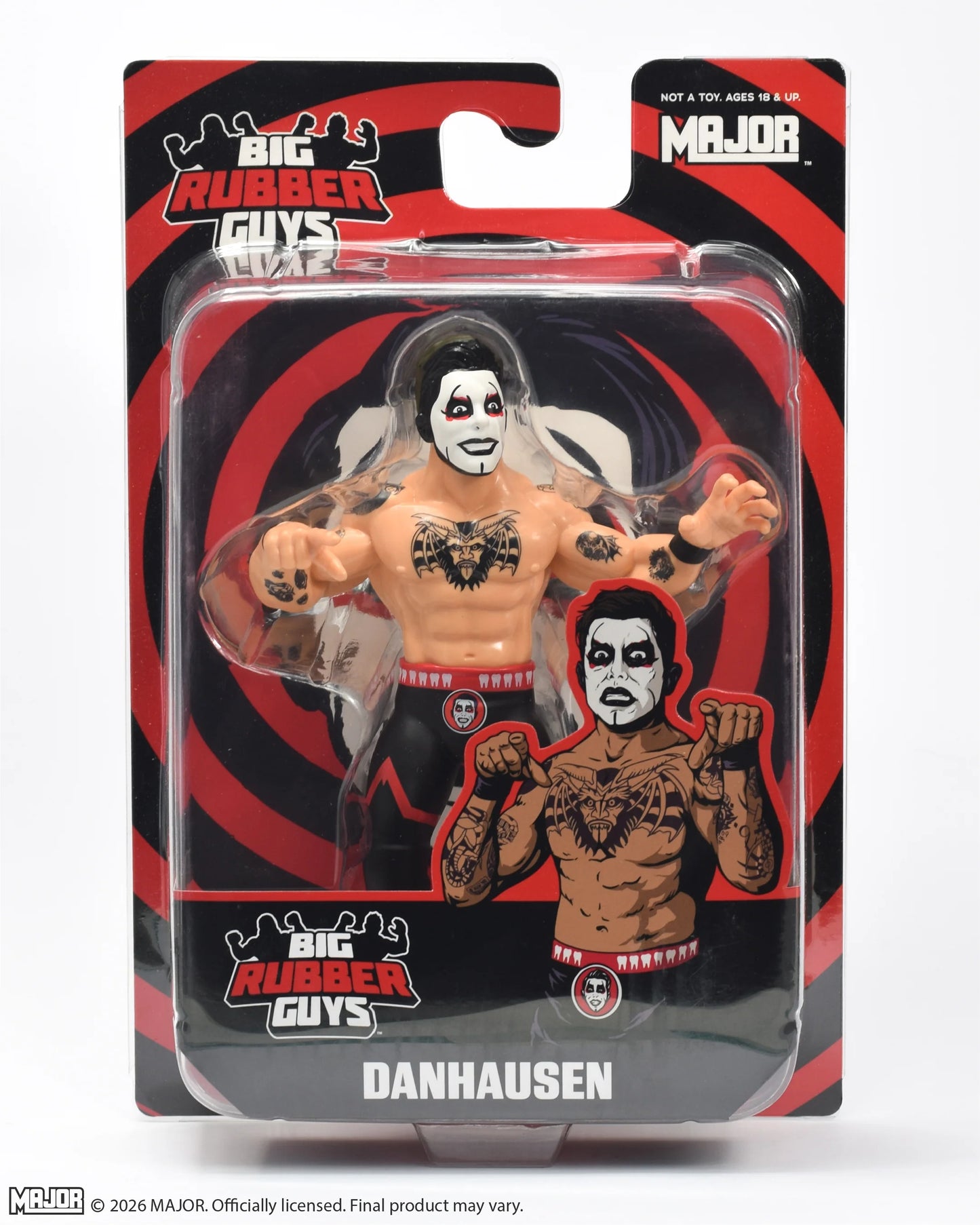 Collect Major Big Rubber Guys - Danhausen