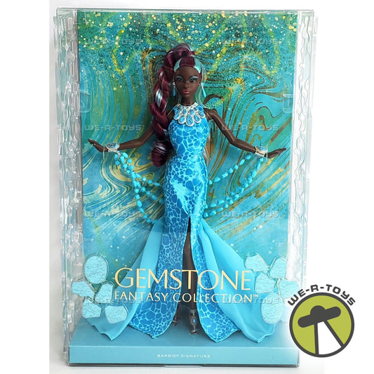 Barbie Signature Gemstone Fantasy Collection Turquoise Doll Simone