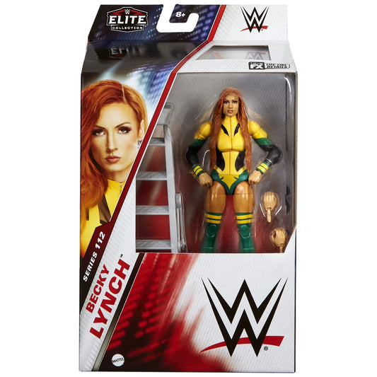 WWE Becky Lynch Elite 112 Yellow and Green