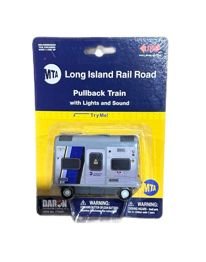 MTA Die Cast Pull Back Train