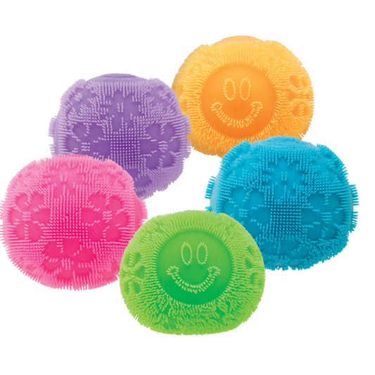 Needoh Fuzz Ball Flower Power Assorted