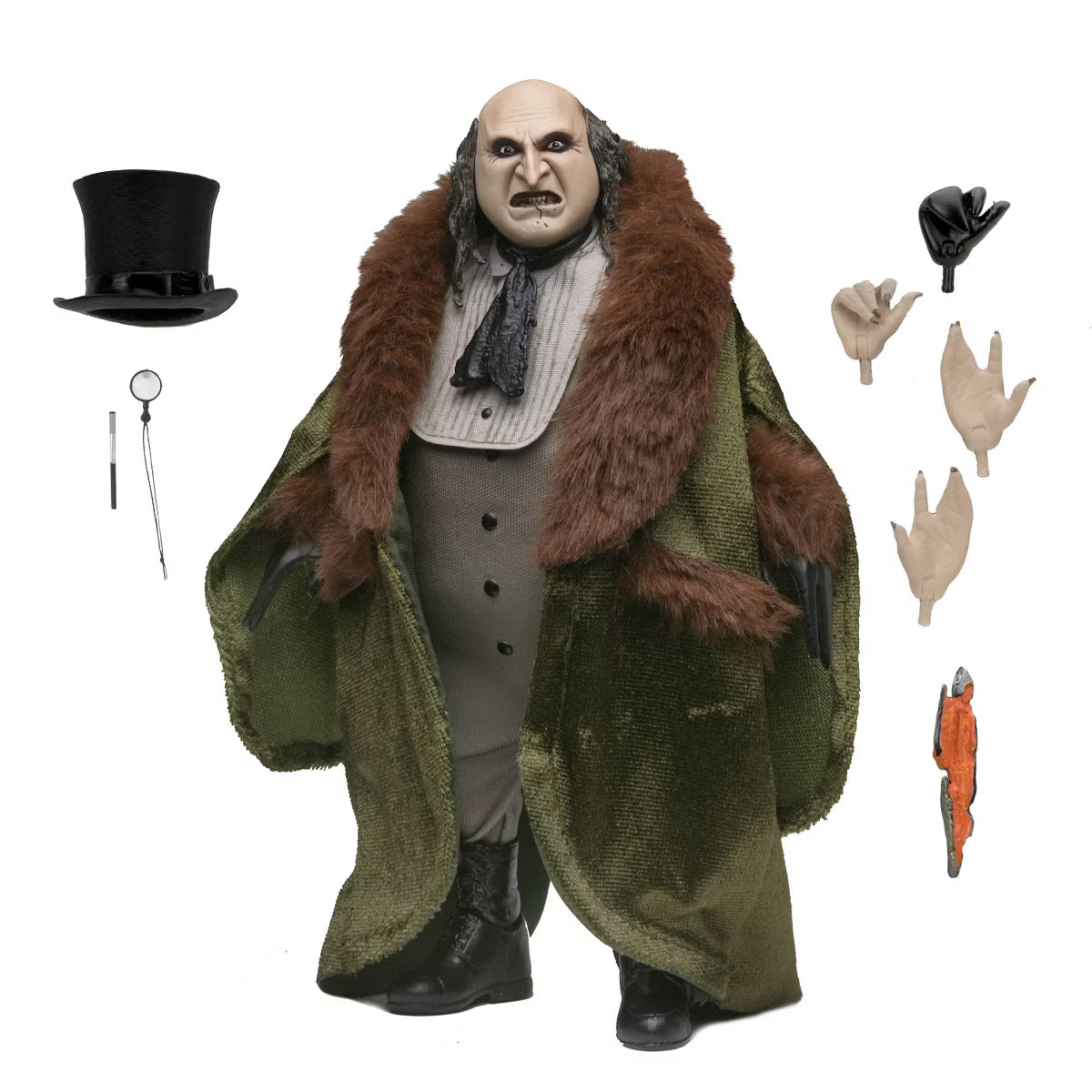 NECA Batman Returns 8" Scale Danny Devito Clothed Penguin Figure