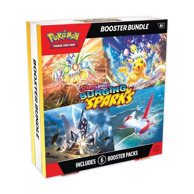 Pokemon Scarlet & Violet Surging Sparks Booster Bundle