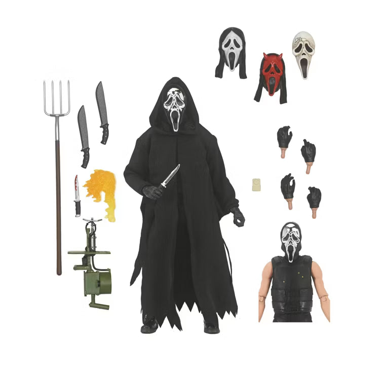 NECA Scream Ultimate Ghost Face Inferno 7" Action Figure