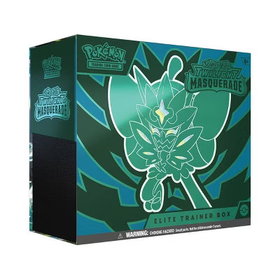 Pokemon Scarlet and Violet Twilight Masquerade Elite Trainer Box