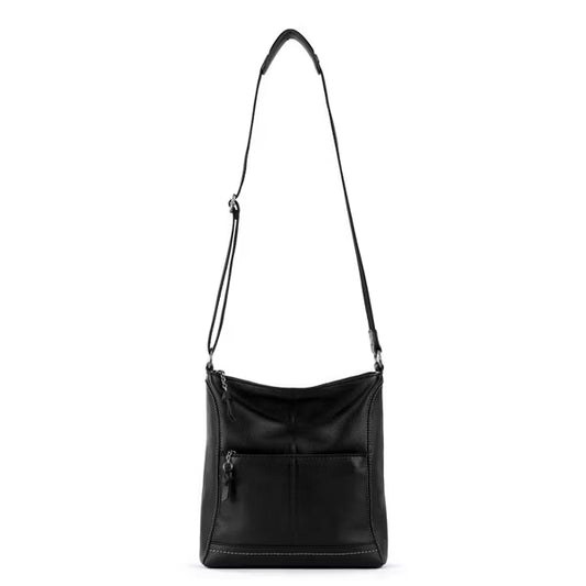 The Sak Lucia Crossbody Leather Bag Black