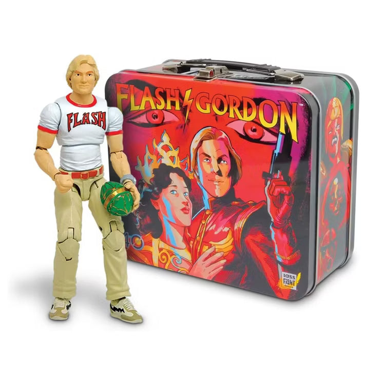 Hero H.A.C.K.S. Flash Gordon Lunchbox with Figure by Boss Fight Studio