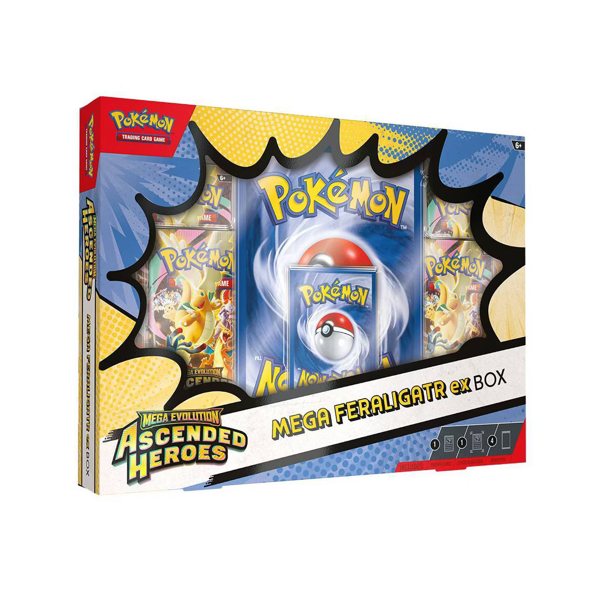 Pokémon TCG: Mega Evolution - Ascended Heroes Mega Feraligatr ex Box