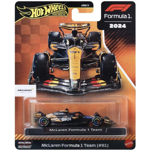 Hot Wheels Premium F1 Car - McLaren #81 Oscar Piastri