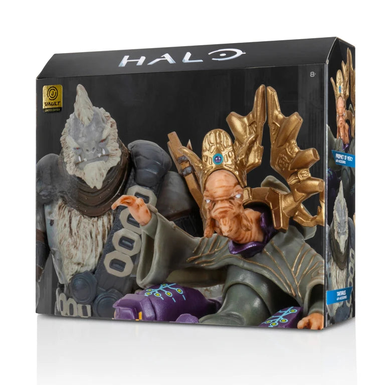 Halo World of Halo Vault Tartarus and Prophet of Mercy 2-Pack Action Figure Set