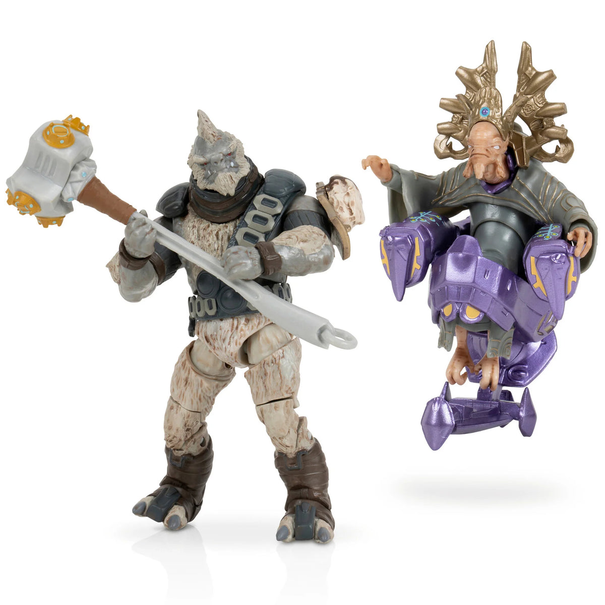 Halo World of Halo Vault Tartarus and Prophet of Mercy 2-Pack Action Figure Set