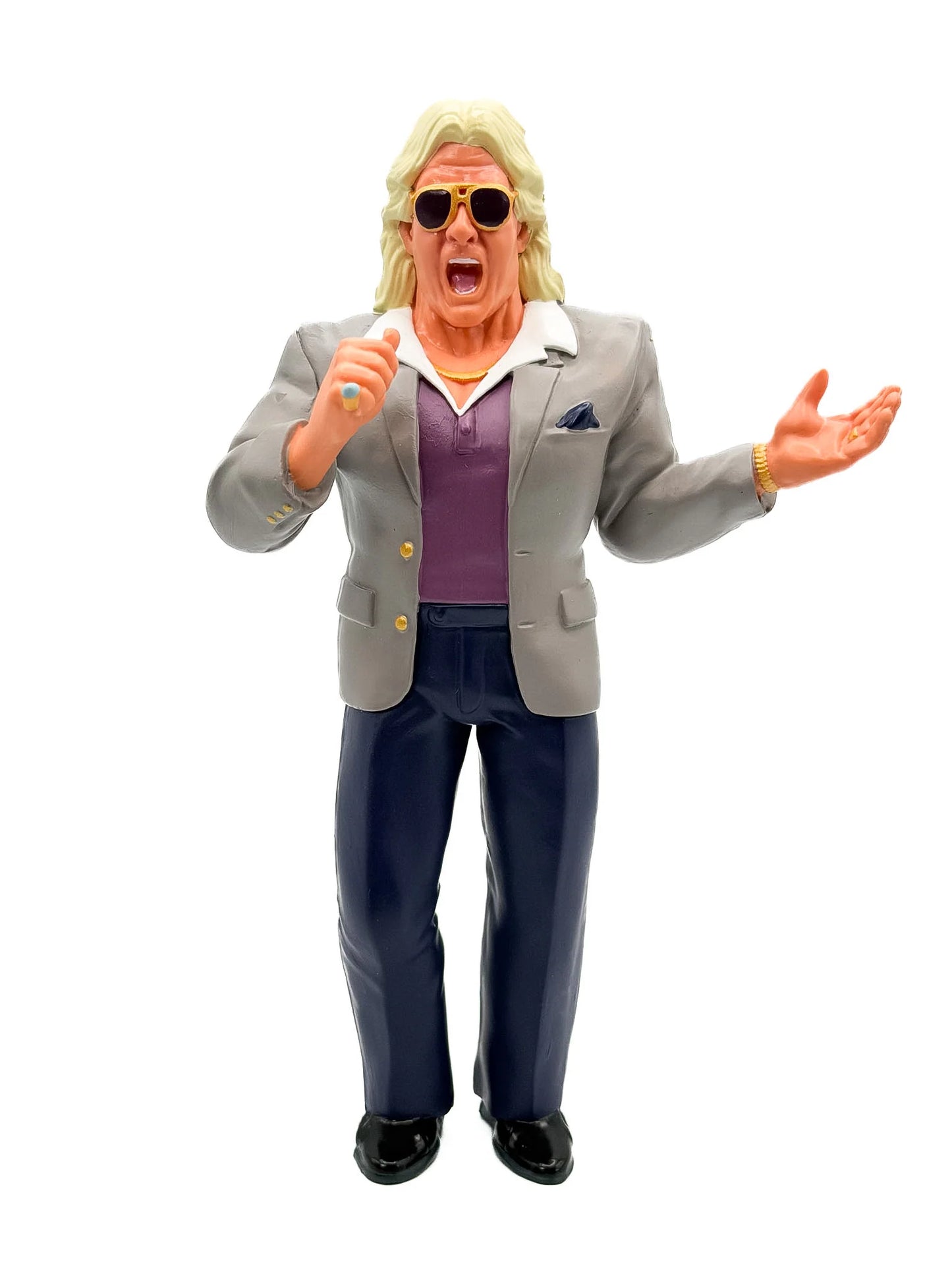 Collect Major Big Rubber Guys - Ric Flair Grey Suit