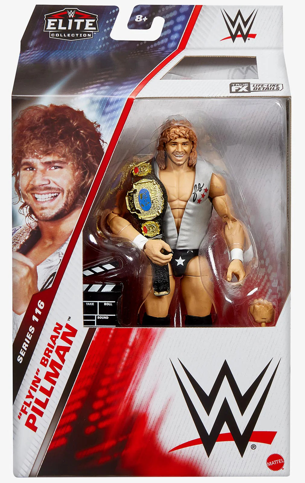 WWE Brian Pillman Elite 116 Figure