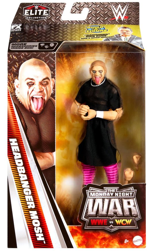 WWE Headbanger Mosh Monday Night Wars Elite Figure