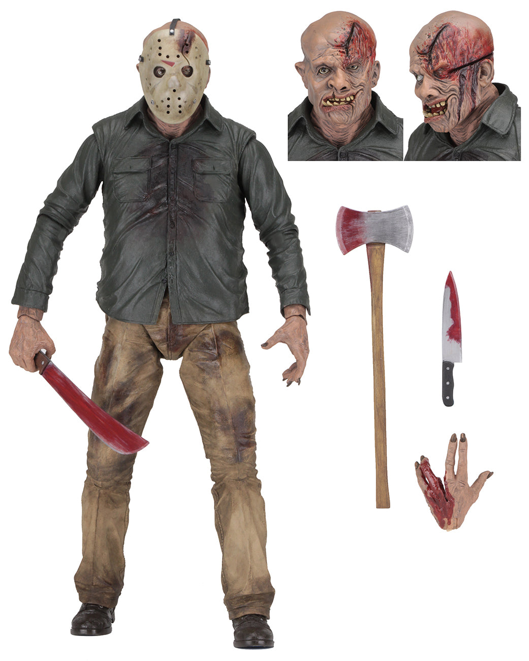 NECA Friday the 13th The Final Chapter 1/4 Scale Jason Voorhees