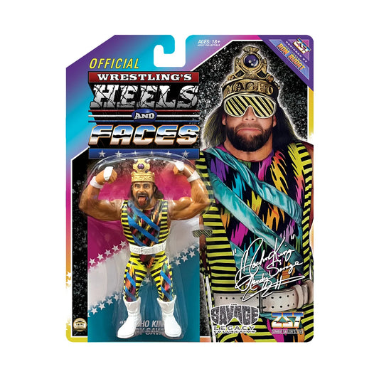Zombie Sailor's Toys Wrestling Heels and Faces - Macho King Randy Savage