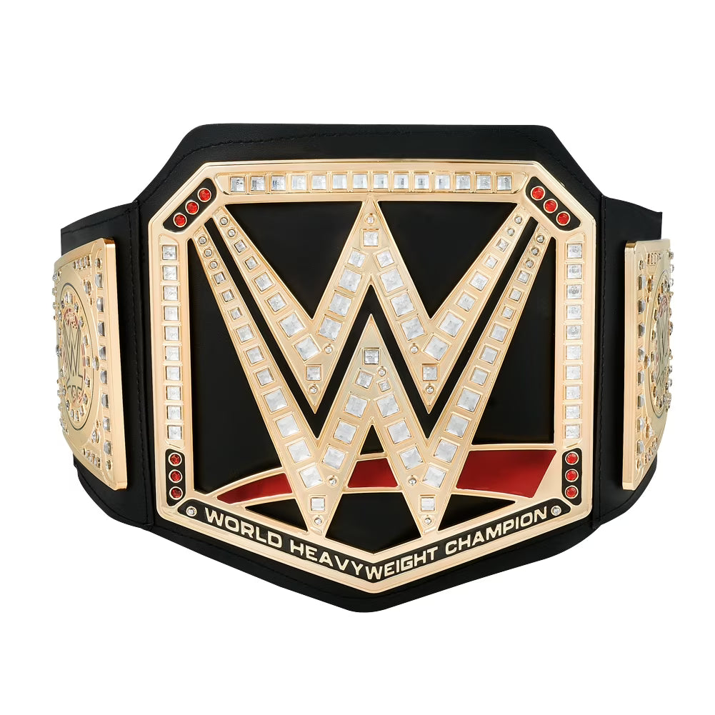 WWE Heavyweight Wrestling Championship Toy Title Belt (Black)