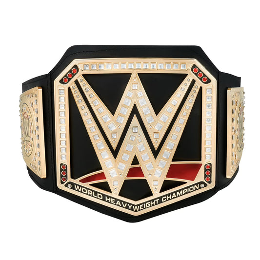 WWE Heavyweight Wrestling Championship Toy Title Belt (Black)