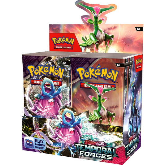 Pokemon TCG: Scarlet and Violet: Temporal Forces: Booster Display Box
